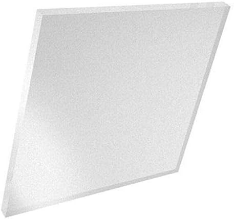 Placa de acrílico translúcida de Zerobegin, folha de acrílico fosco, para projetos de bricolage
