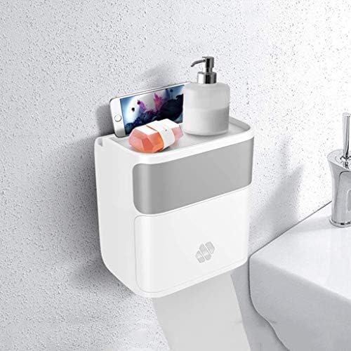 Caixa de lenços de papel higiênico Smljlq, bandeja de papel higiênico de papel higiênico house house house