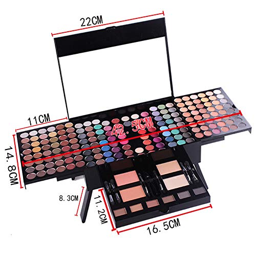 Phantomsky 180 Cores All-in-One Professional Makeup Palette Cosmetic Contouring Kit Combination com sombra