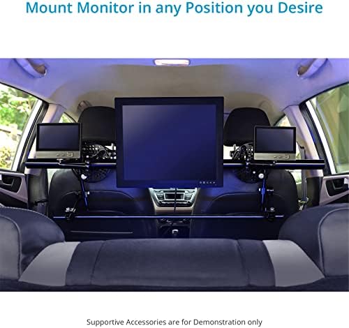 Sistema de controle de monitor de banco traseiro da ProAim Universal para manipulação no carro. Sistema