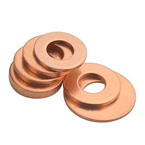 Xingyheng 150pcs 15 tipos de arruelas de vedação de cobre Caixa de vedação de óleo de vedação de óleo de cobre