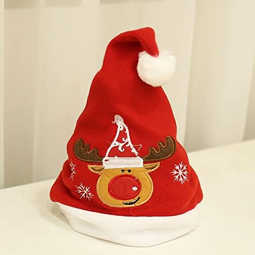 XIOS Decoração de Natal Decorações de Natal Máquina de Cap Cap Machine de Bordado Bordado Vestido de Capinho
