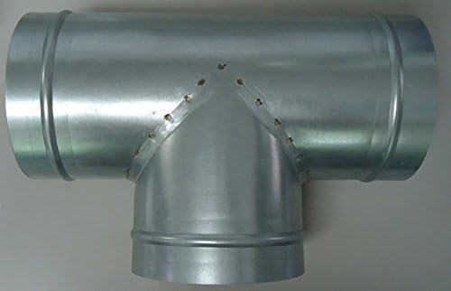 HydroFarm Act101010 Air ativo T 10 polegadas conector, 10 por 10 por 10 , aço inoxidável