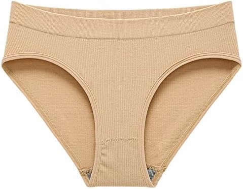Lnmuld calcinha feminina algodão abdominal abdominal baixa cintura elástica sem costura calça t cintura