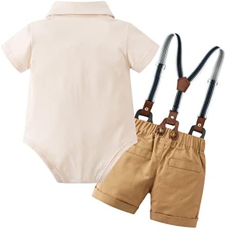 Yuemion Infant Baby Boy Roupos Gentleman roupas terras