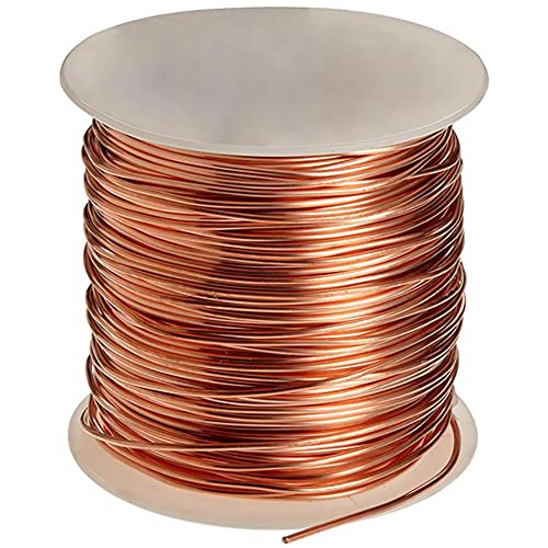 Sheicon 12 awg de pureza de fio de cobre nua ≥99,9% de fio de cobre sólido redondo 0,0787 diâmetro,