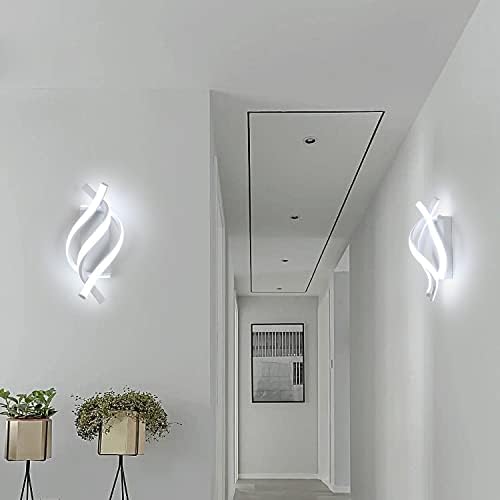Arandelas de parede Delipop, iluminação moderna de parede de parede LED moderna, luz de parede interna branca de