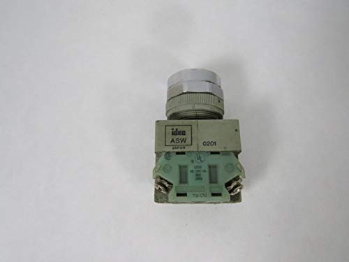 IDEC ASW220 Switch, Seletor, DPDT-2NO, 10A, 600V