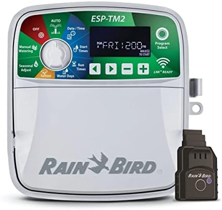 Rain-Bird-Bird Espm2 Irrigação externa de irrigação externa Caixa de temporizador do controlador de
