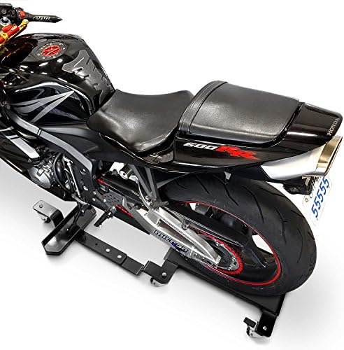 Venom Motorcycle Mover Dolly Cruiser Stand Stand Compatível com Yamaha V-Star 1100 1300 Classic Stryker Silverado