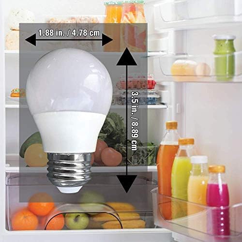 Luz fria de 3 watts de 3 watts para refrigeradores de hidromassagem, equivalente a 40w, 120V E26 White Cool