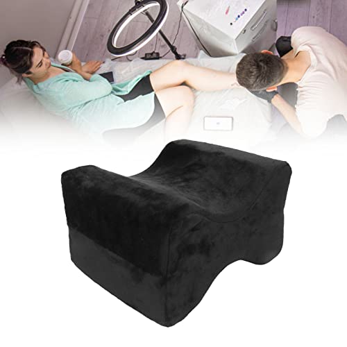 Travesseiro de joelho para dormentes laterais, suporte firme no travesseiro de perna de resfriamento