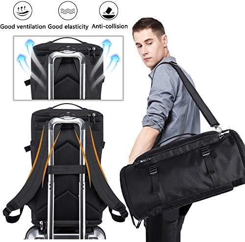 Mochila de laptop de viagem, mochila anti-roubo de viagem ao ar livre de laptop, backpack de acampamento para