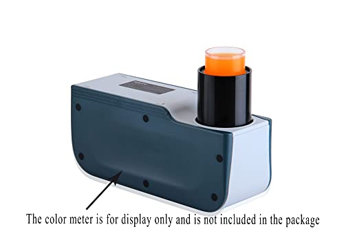 Acessórios de teste multifuncionais HFBTE para espectrofotômetro de colorímetro de medidor de cores com recipiente de quartzo de cavidade de integração óptica para integração para líquido, chorume, pó, objetos granulares finos, etc.