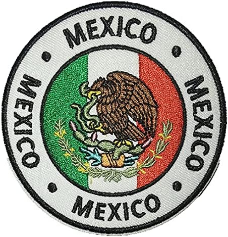 México Flag Flag Nação Campeões Mundiais Campeões de Futebol Esportes Olímpicos Bordados Sew