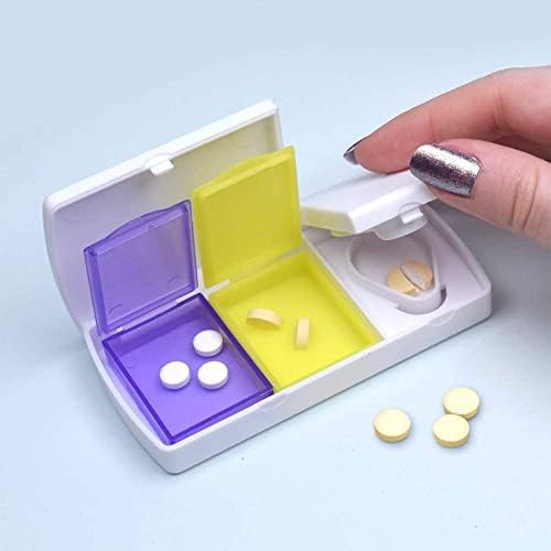 Caixa de comprimidos de 'Sapo' Azeeda com divisor de comprimidos