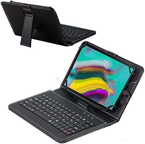 Caixa de teclado preto da Navitech compatível com o tablet Lenovo Tab M10 HD
