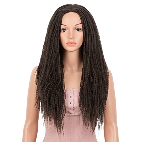 Perucas de tranças de cabelo de joedir para mulheres negras marley tranças peruca longa peruca sintética com renda
