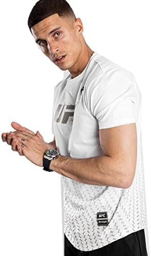 T-shirt de manga curta padrão masculina de venum