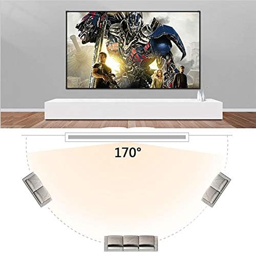 Tela do projetor PDGJG portátil HD dobrável para home theater