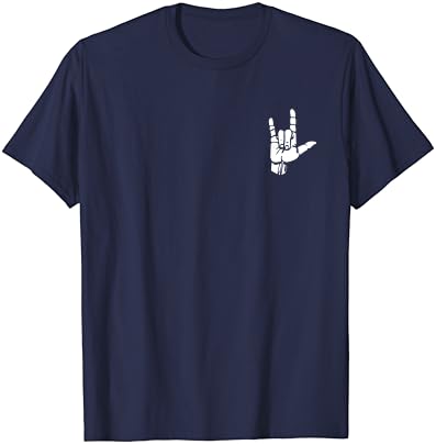 ASL I Love You T-Shirt Gift American Sign Language Tee
