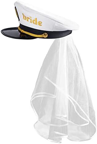 Mgupzao Sailor Capitão Capitão Capitão para Bacharelas Parteme e Tote de noiva Presentes de casamento