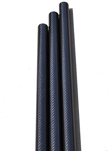 US Whabest 1pcs Tubo de fibra de carbono 3k de alto brilho 18 mm OD x 16mm ID x 1000 mm de comprimento/tubulação/tubo/eixo