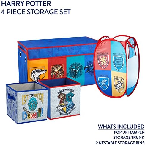 Ideia Nuova Harry Potter 4 peças Conjunto de armazenamento