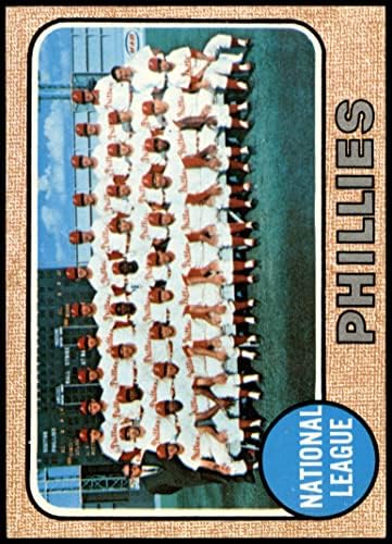 1968 Topps 477 Phillies Team Philadelphia Phillies NM Phillies