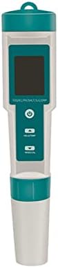 Testador de qualidade da água de Nuopaiplus, 7 em 1 salinidade/pH/TDS/EC/ORP/SG/Temp LCD Backlight Water