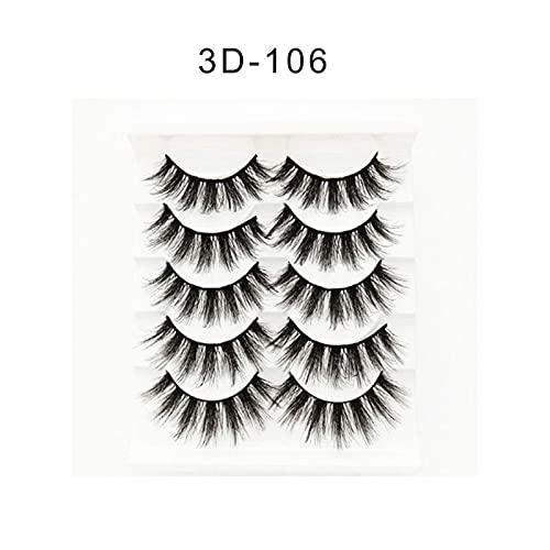Falso Strip Makeup Lashes 3d Party Luxury natura