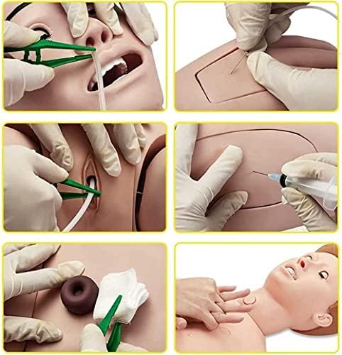 Takesh Life Tamanho do paciente CARE MANIKIN PVC Modelo de treinamento geriátrico com genitais intercambiáveis