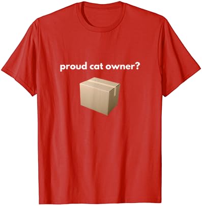 Orgulhoso dono do gato? Schrodingers Cat Funny T-Shirt