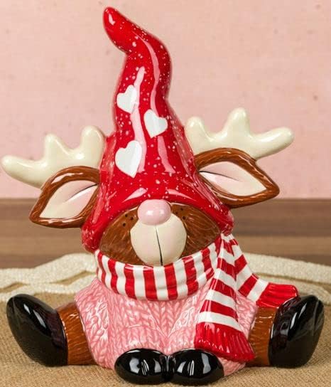 Gerard the Reindeer Gnome - pinte sua própria cerâmica adorável lembrança