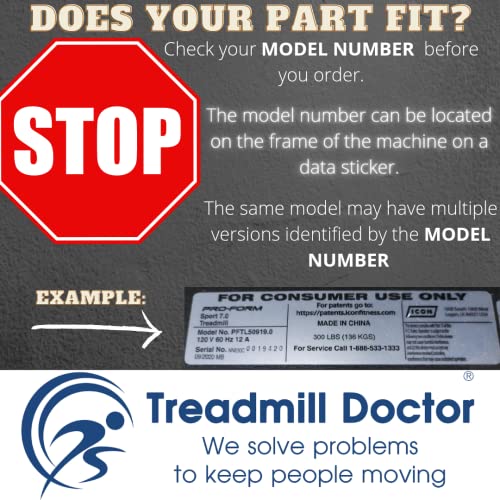 TitMill Doctor Proform 585 CS Modelo de correia em esteira pftl599080