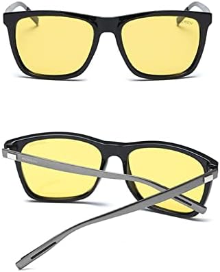 Runworld Night Driving Glasses Night Vision Anti -brilho polarizado UV400 óculos de ciclismo para homens