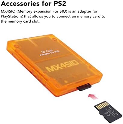 MX4SIO SIO2SD SD CARD Adaptador para PS2, Expansão do cartão de memória para o leitor de cartão de memória