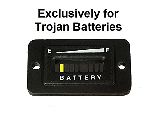 Indicador de capacidade de bateria de 36V LED exclusivamente para uso com as baterias de Trojan