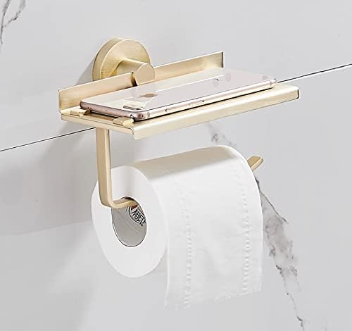 Conjunto de acessórios de banheiro do chuveiro YFQHDD, anel de toalha, suporte de papel, gancho de