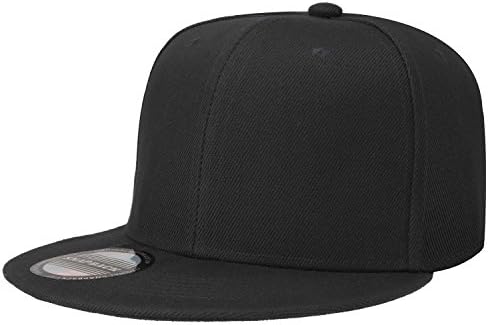 Falari Wholesale 12 pacote snapback tampa de chapéu de hip hop bill bill plana em branco Tamanho ajustável