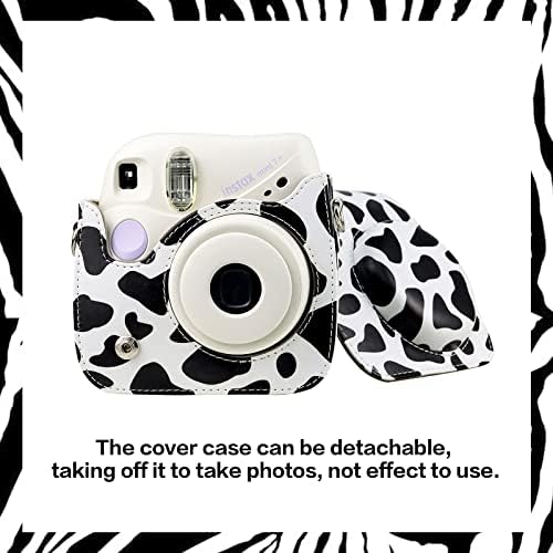 Muziri Kinokoo Câmera Proteção Case Compatível para Fuji Instax Mini 7+ / mini 7 Plus Instant Câmera