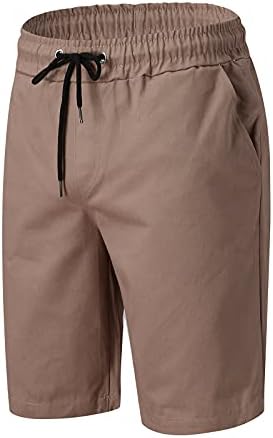 Miashui sec shorts casuais coloca de cintura masculina moda de moda de gado no meio da colheita de bolso