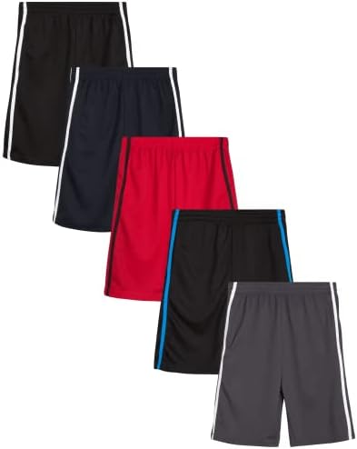 Shorts atléticos de atletas profissionais - shorts de basquete de desempenho ativo com bolsos