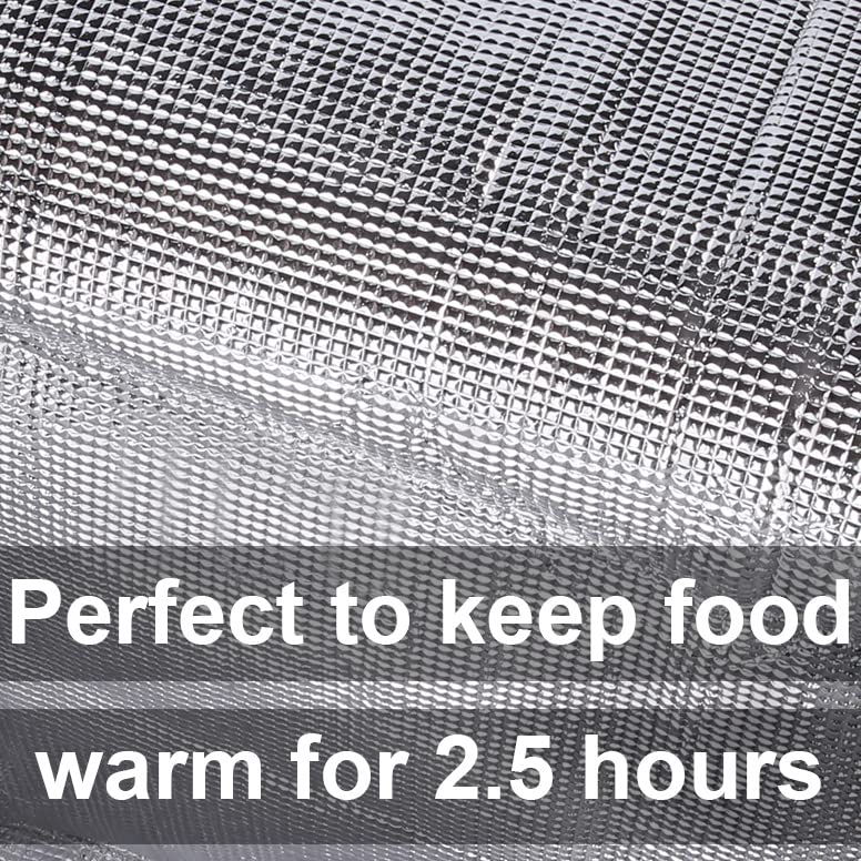 Muito calor xxxl saco de entrega de alimentos com isolamento sacos mais frios mantêm alimentos quentes de catering