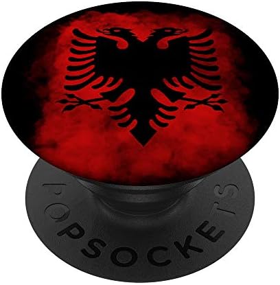 Bandeira albanesa, Albânia, Kosovo, Águia Albânia, Popsockets de Shqiperria PopGrip: Grip Swappable