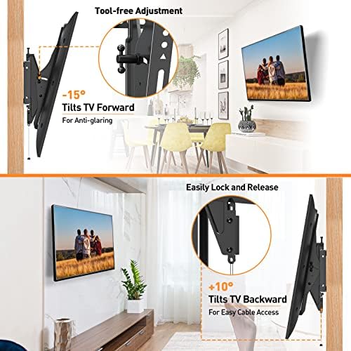 Montagem de parede de TV TV YD1007 para TVs de tela plana de 42-70 polegadas, com VESA 600x400mm, segura até