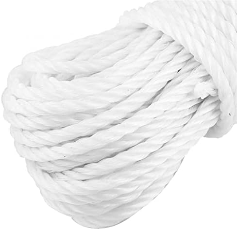 Gretd 20m de comprimento de nylon corda de secar cabides de roupas de lavar varal de cordão para