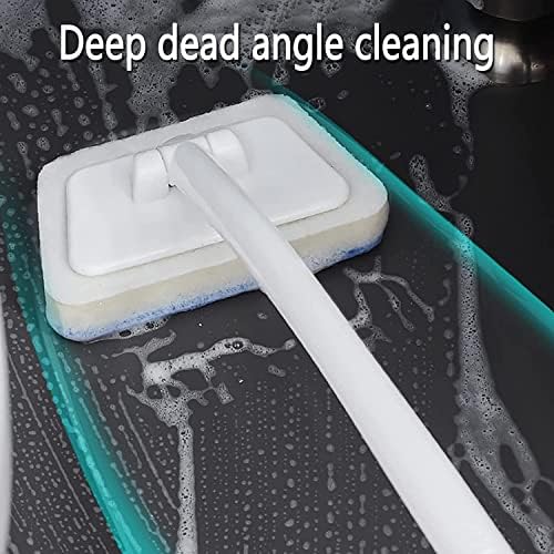 Manida Crazypig Pincel removível de banheira - escova multifuncional de ladrilhos de parede, pincel de limpeza