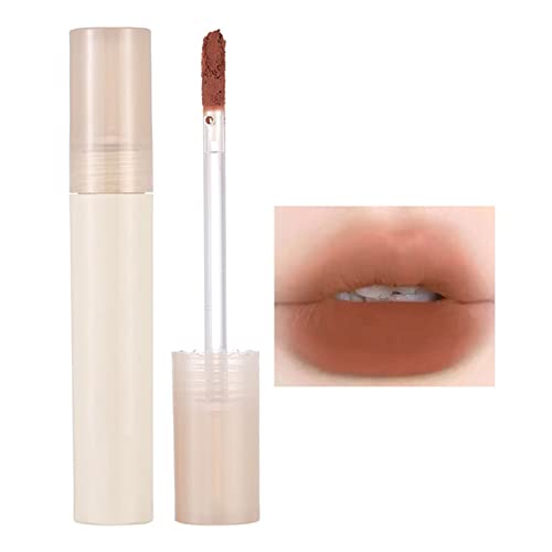 Base de brilho labial orgânico Lipstick de veludo transparente hidrata sem secagem lama labial à prova d'água