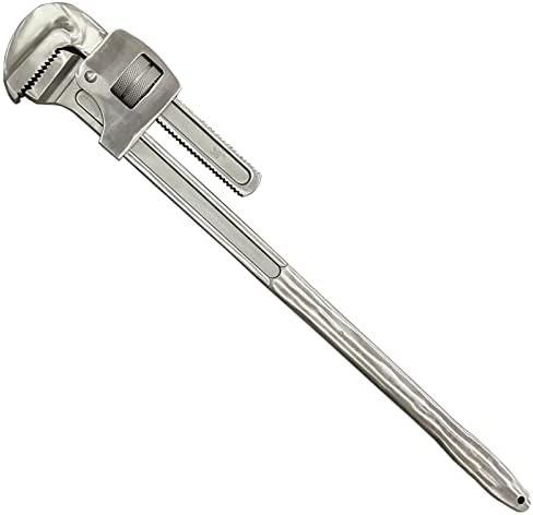 Chave de tubo de aço inoxidável WEDO, chave de tubo reto, chave de chave de encanamento ajustável,
